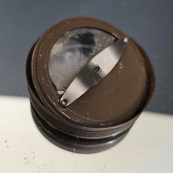 WWII Lamps Electric Co No 1 Black Out Flashlight Lantern Untested London UK - Picture 8 of 13